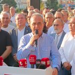 Yeni Parti binasının açılışında Tezcan'ın dili sürçtü