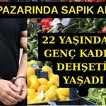Haftalık semt pazarında mide bulandıran olay