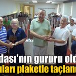 Kuşadası'nın gururu oldular! Başarıları plaketle taçlandırıldı