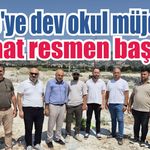Söke'de yıllardır beklenen proje başladı! 40 derslik dev okul yükseliyor