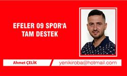 Efeler 09 Spor'a tam destek