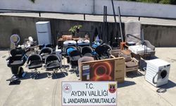 Bodrum’dan çalınan eşyalar Söke’de ele geçirildi