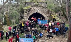 Doğaseverler Kurşunlu Manastırına yürüdü