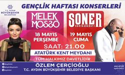 Aydın Büyükşehir Belediyesi’nden Gençlik Haftası konserleri