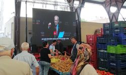 CHP’den Aydın’daki pazarlarda sinevizyonlu propaganda