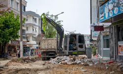 Davutlar Mahallesi'nin yolları yenileniyor