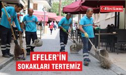 Efeler'in sokakları tertemiz