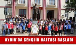 Aydın’da Gençlik Haftası başladı