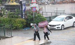 Aydın’da sağanak yağış
