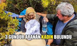 Denizli'de 3 gündür aranan kadın ormanlık alanda bulundu