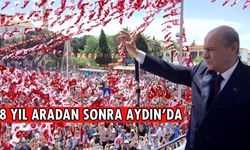 MHP Lideri Bahçeli 8 yıl aradan sonra Aydın’da