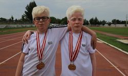 Albino çocuklar atletizmde uluslararası başarılara odaklandı