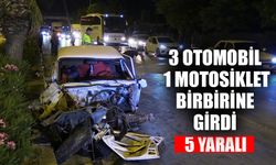 Zincirleme trafik kazası: 5 yaralı