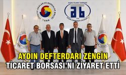 Aydın Defterdarı Zengin, Ticaret Borsası'nı ziyaret etti