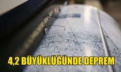 4,2 büyüklüğünde deprem