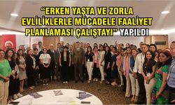 “Erken Yaşta ve Zorla Evliliklerle Mücadele Faaliyet Planlaması Çalıştayı” yapıldı