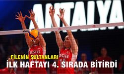 "Filenin Sultanları", FIVB Milletler Ligi'nde ilk haftayı 4. sırada tamamladı