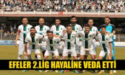 Efeler 2.Lig hayaline veda etti