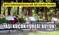 Aydınlı çocuğun ‘Şehit’ duyarlılığı görenleri duygulandırdı