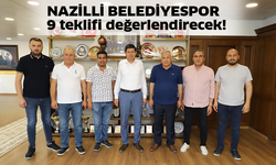 Nazilli Belediyespor, kulübe talip olan 9 teklifi değerlendirecek!