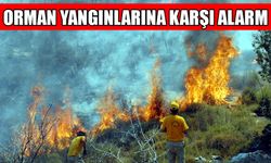 Orman yangınlarına karşı alarm