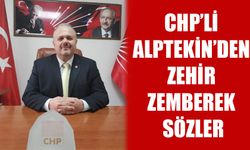 CHP’li Alptekin’den zehir zemberek sözler