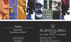 M. Sunullah Arısoy Şiir Ödülü sahibini buldu