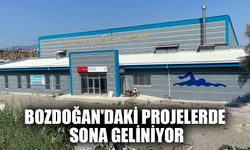 Bozdoğan'daki projelerde sona geliniyor