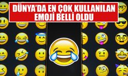 Dünyada en fazla "sevinç gözyaşlarıyla, gülen yüz" emojisi kullanılıyor