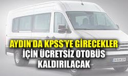 KPSS’ye girecekler için ücretsiz otobüs kaldırılacak