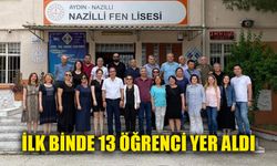 Nazilli Fen Lisesi’nden YKS’de büyük başarı