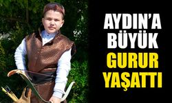 Nazillili minik okçu Türkiye ikincisi oldu