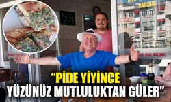 Ünlü profesör, Söke pidesine hayran kaldı