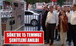 Söke’de 15 Temmuz şehitleri anıldı