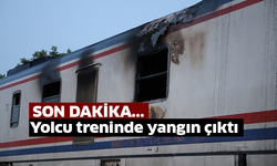 Yolcu treninde çıkan yangın söndürüldü
