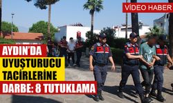 Aydın’da uyuşturucu tacirlerine darbe: 8 tutuklama