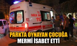 Bacağına mermi isabet eden çocuk yaralandı