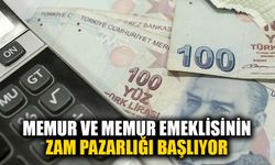 Memur ve memur emeklisinin toplu sözleşme süreci başlıyor