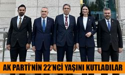 AK Parti’nin 22’nci yaşını kutladılar