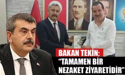 Bakan Tekin’den Aydın’da gündem olan o ziyarete açıklama
