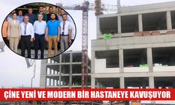 Çine’de 75 Yataklı Devlet Hastanesi’nin inşaatı aralıksız sürüyor