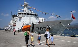 TCG Sancaktar, TCG Büyükada ve TCSG Umut İzmir'de ziyarete açıldı