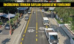 İncirliova Türkan Saylan Caddesi’ni yenilendi