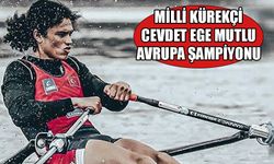 Milli kürekçi Cevdet Ege Mutlu, Avrupa şampiyonu oldu