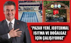 Başkan Erol öncelikli projelerini açıkladı