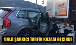 Trafik kazası geçiren ünlü şarkıcı ve yanındaki iki kişi yaralandı