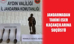 Jandarmadan tarihi eser kaçakçılarına suçüstü