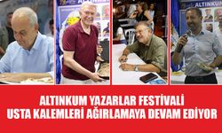 Altınkum Yazarlar Festivali usta kalemleri ağırlamaya devam ediyor