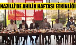 Nazilli’de esnafı buluşturan kutlama