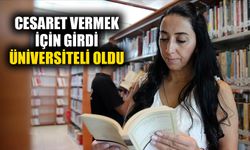 Cesaret vermek için sınava birlikte girdiği oğluyla üniversiteli oldu